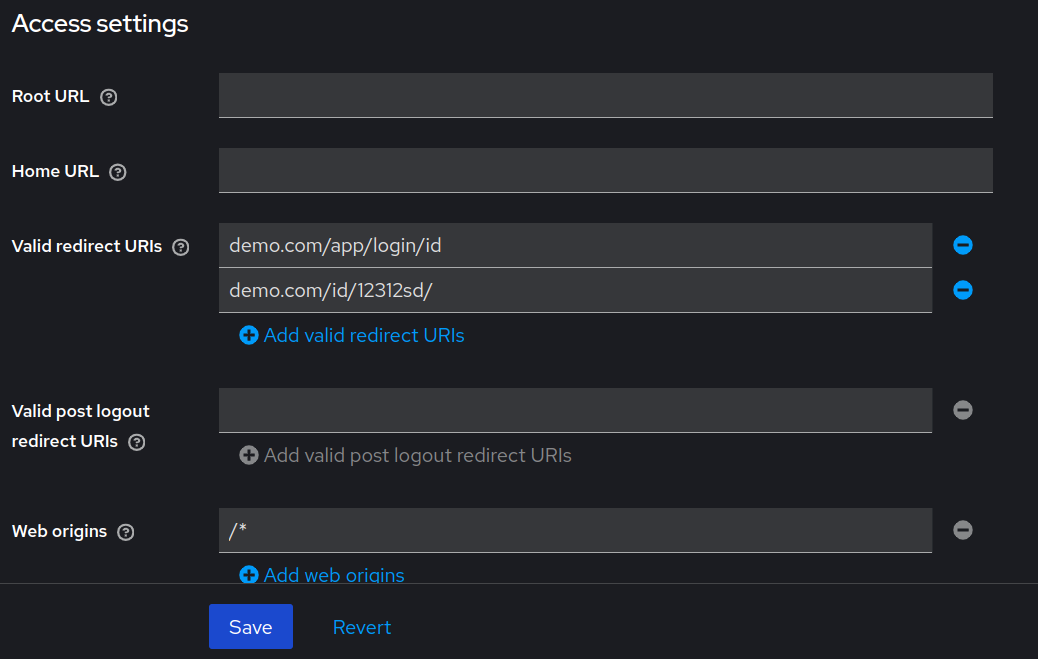 Keycloak Configuration