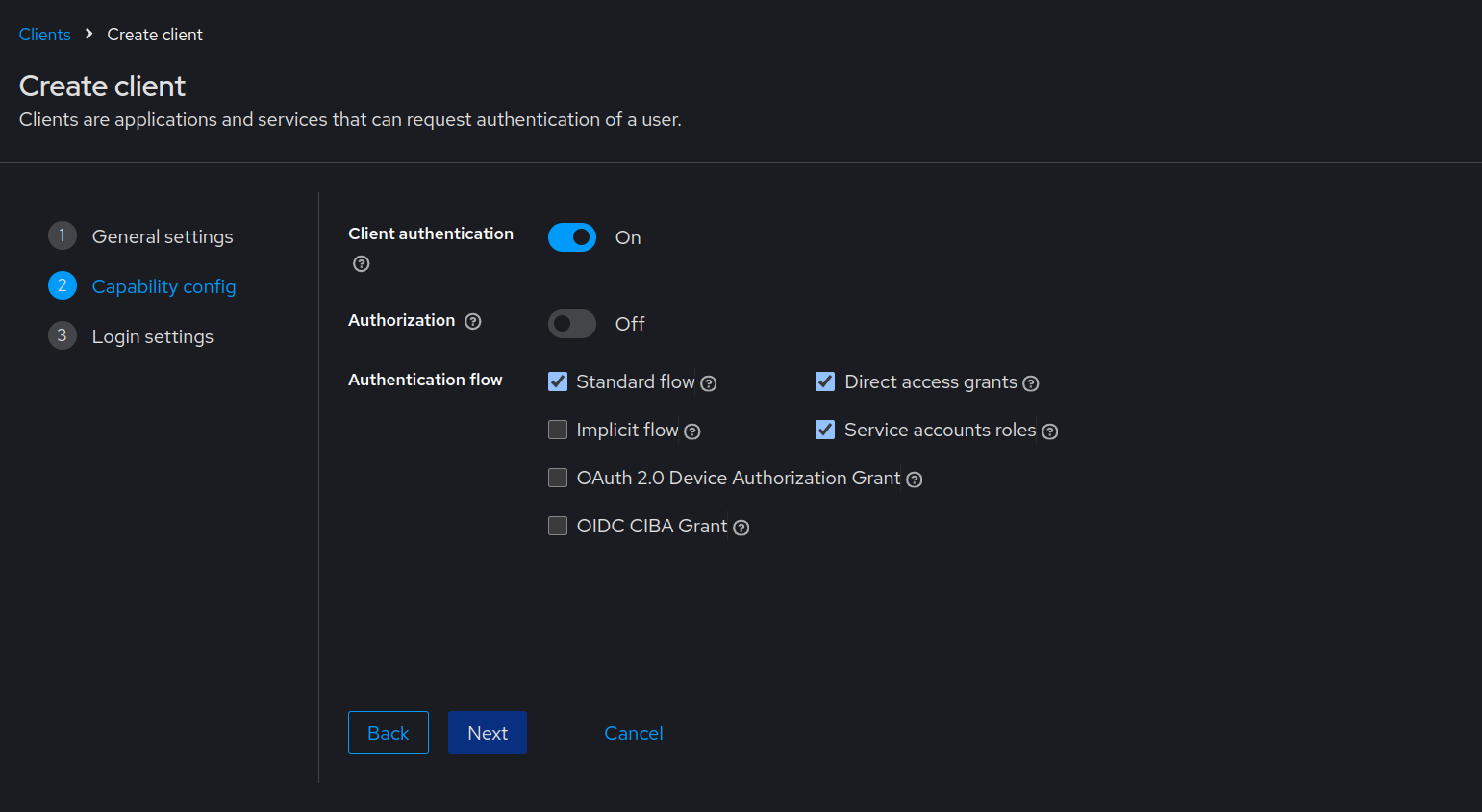 Keycloak Configuration