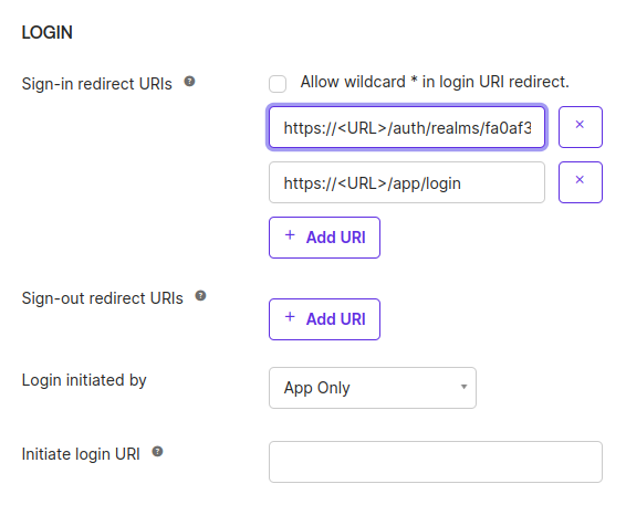 Okta Configuration