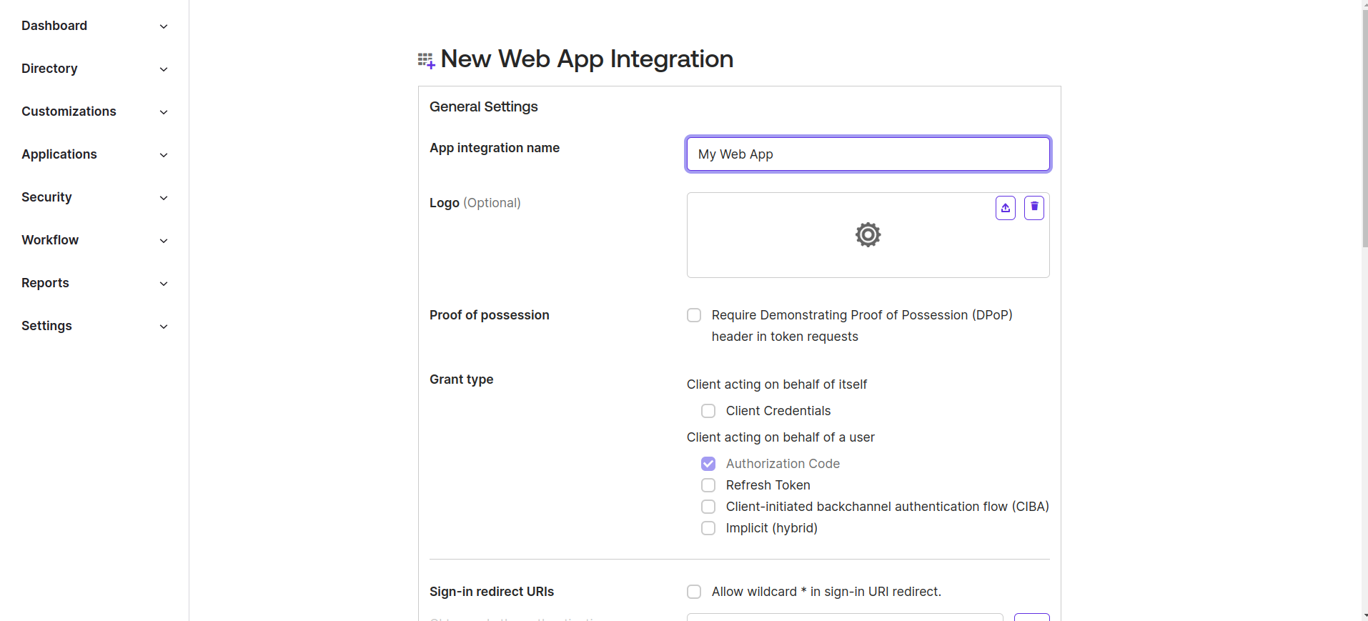 Okta Configuration